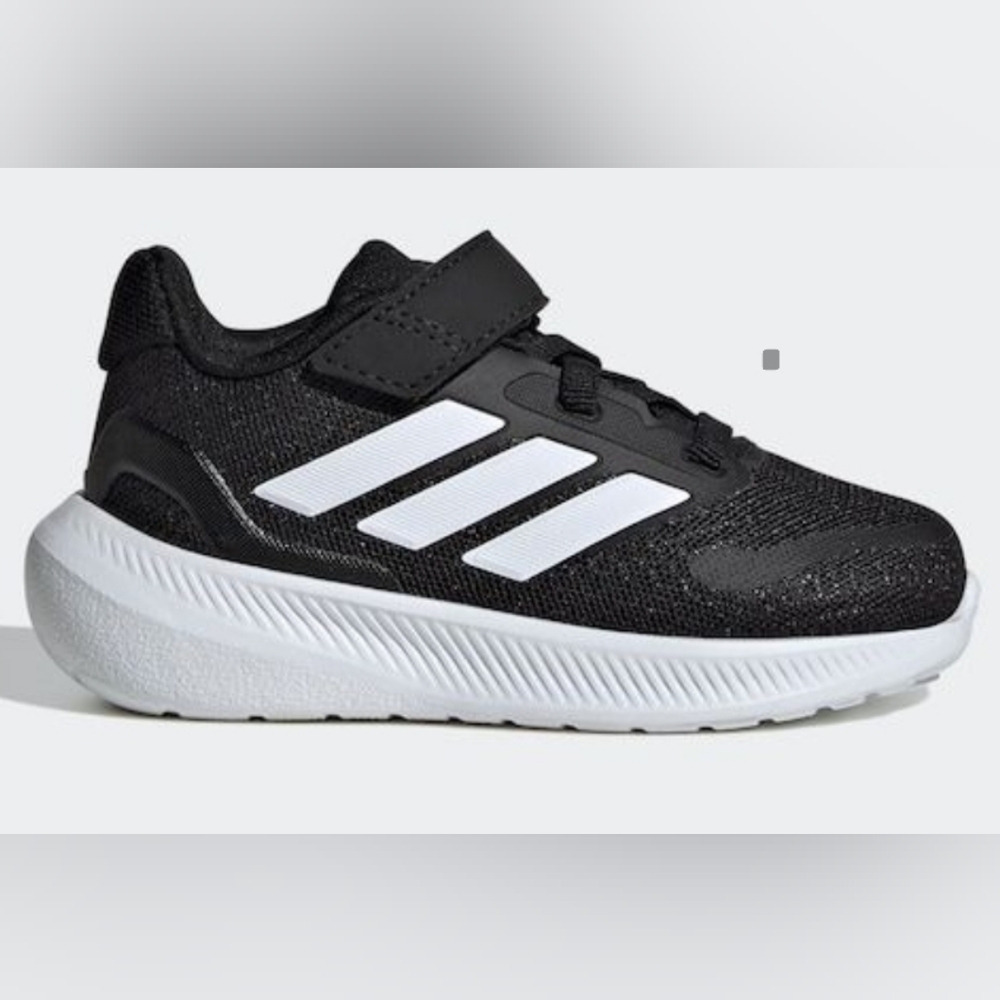 Adidas Runfalcon 5 EL I Black and White Sneakers